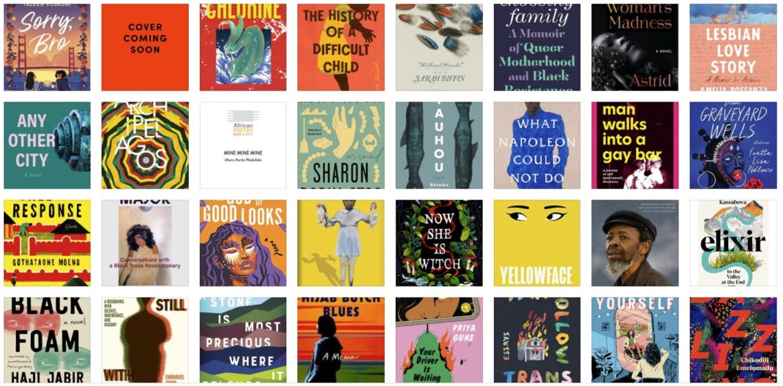 Collage of all the book covers from the books named in the blogpost